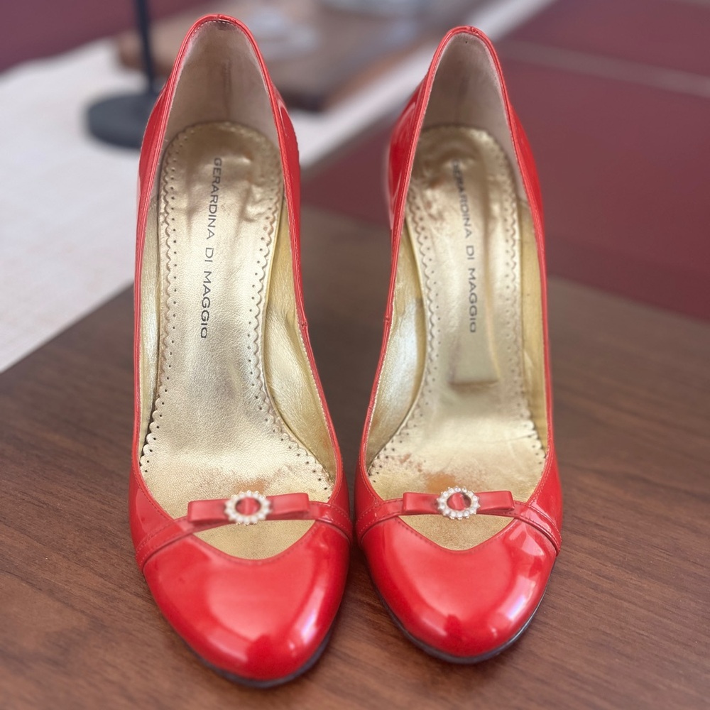 🇮🇹Gerardina De Maggio Red heels 👠